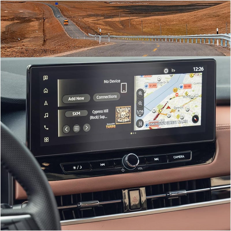 BSTW for 2025 Mitsubishi Outlander Screen Protector Anti Glare for 2025 2026 Outlander ES/SE/SEL/Trail Edition/Platinum Edition 12.3" Display Accessories Tempered Glass Film (Outlander 12.3-In Matte) - Image 1